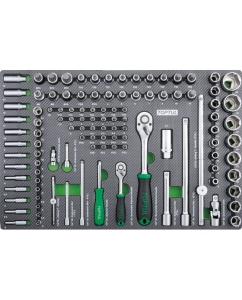 Купить Набор головок и аксессуаров TOPTUL 1/4