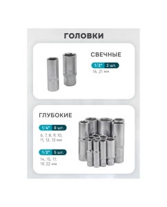 Купить Набор инструментов iLOFORCE 108 пр IF-41082-5(52229)  в E-mobi