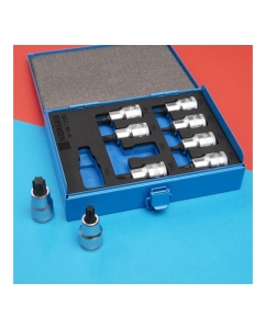 Купить Набор торцевых головок 1/2" со вставками NORGAU 9 предметов NI199-T2060 063792612  в E-mobi