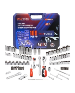 Купить Набор инструментов в пластиковом кейсе YATAFORCE (109 предметов) YF-41092-5(58800) в E-mobi