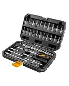Купить Набор инструментов TOLSEN 1/4&quot; 46 предметов 15138  в E-mobi