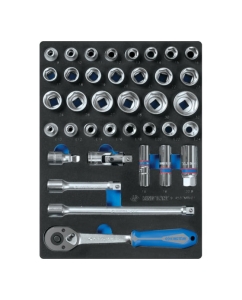 Купить Набор торцевых головок 1/2