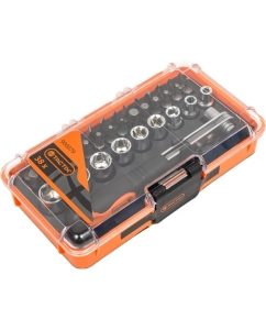 Купить Набор головок TACTIX 1/4 и вставок из 38-ми предметов 900079  в E-mobi