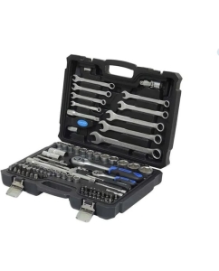 Купить Набор инструментов МАЯКАВТО 82 предмета, 1/2 и 1/4, 6гр. 48206м в E-mobi