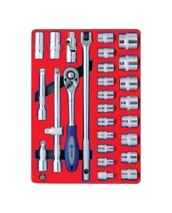 Купить Набор торцевых головок с принадлежностями МАСТАК 1/2