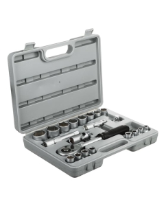 Купить Набор головок ЕРМАК 21 предм. 8-32мм с карданным шарниром 1/2 736-006 в E-mobi