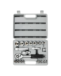 Купить Набор головок ЕРМАК 21 предм. 8-32мм с карданным шарниром 1/2 736-006  в E-mobi