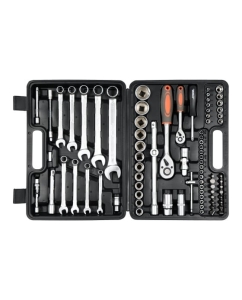 Купить Набор инструментов STHOR 1/2 82 предмета пластиковый кейс 58689 в E-mobi