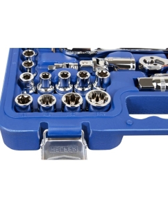 Купить Набор инструмента 1/2 Dr и 1/4 Dr 108 предметов HELFER HF000012  в E-mobi