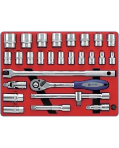 Купить Набор торцевых головок 1/2