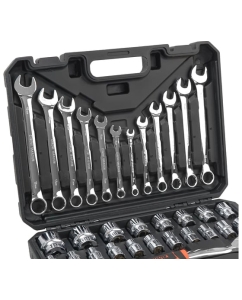 Купить Набор инструментов KINGQUEEN 37 предметов, 72 зуба WIB-60011  в E-mobi