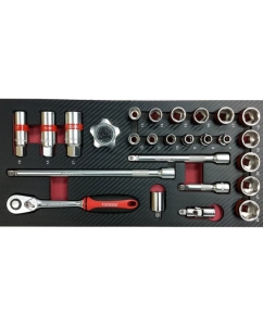 Купить Инструмент Сорокин Standart под 3/8 в ложементе, 26 предметов 1.126 в E-mobi