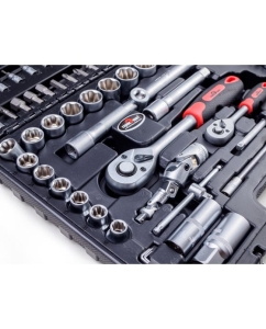 Купить Набор инструмента СЕРВИС КЛЮЧ 94 предмета, 6 граней 11094  в E-mobi