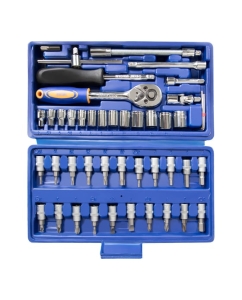 Купить Набор инструмента HELFER 1/4 Dr 46 предметов HF005050 в E-mobi