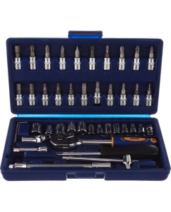 Купить Набор инструмента HELFER 1/4 Dr 46 предметов HF005050  в E-mobi