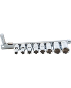 Купить Комплект 6-гранных головок с L-образным воротком Hans 4609M  в E-mobi