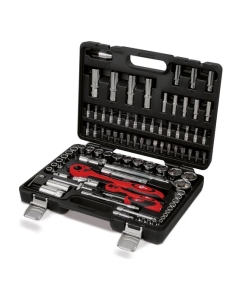 Купить Профессиональный набор инструментов INTERTOOL 1/2 и 1/4, 94 шт., Cr-V ET-6094 в E-mobi