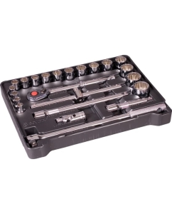 Купить Набор торцевых головок и аксессуаров, 23шт, без кейса BOVIDIX 380102403/0 в E-mobi