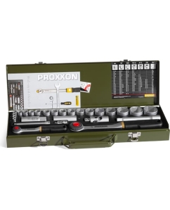 Купить Автомобильный набор торцевых ключей Proxxon 1/2&quot; + 1/4&quot;, 27 поз 23020  в E-mobi