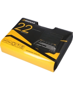 Купить Набор торцевых головок BRENAR 22шт, 1/2&quot;, 12-гранные, 8-32мм BRKNAS022  в E-mobi