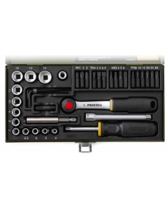 Купить Набор отверточных бит с намагниченным переходником Proxxon 1/4", 39 поз. 23070  в E-mobi