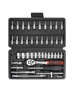Купить Набор инструментов KINGQUEEN 46 предметов, 72 зуба WIB-09060  в E-mobi