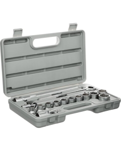 Купить Набор головок ЕРМАК 16 предметов 10-27 мм с карданным шарниром 1/2 736-498 в E-mobi