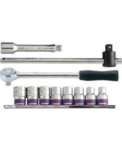 Купить Набор шестигранных торцевых головок 1/2