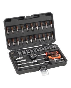 Купить Набор инструментов KINGQUEEN 46 предметов,72 зуба WIB-10007  в E-mobi