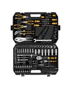 Купить Набор ручных инструментов многофункциональный GOODKING JNTRD трещотка 24 зубца, 1/2, 131 предмет 1/4 J-M10131  в E-mobi