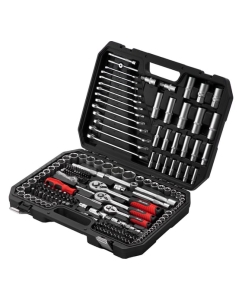 Купить Набор инструментов MTX 1/2, 3/8, 1/4, пластиковый кейс 215 предметов 13589 в E-mobi