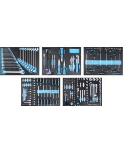 Купить Набор инструментов AutoMeister в ложементах для инструментальной тележки 218 пр 71974 в E-mobi