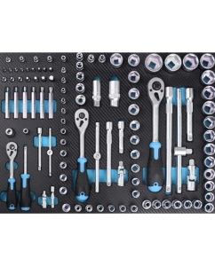 Купить Набор инструментов AutoMeister в ложементах для инструментальной тележки 218 пр 71974  в E-mobi
