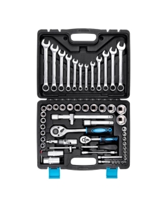 Купить Набор инструмента AUTOVIRAZH 61 предмет, 1/2&quot; 1/4&quot;DR AV-212061  в E-mobi