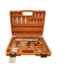 Купить Универсальный набор инструмента Bohrer CrV сталь, кейс с металлическими защелками, 94 предмета (3/1) 35323694 в E-mobi