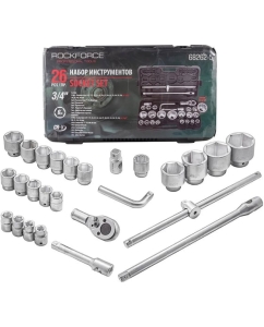 Купить Набор инструментов Rockforce 26 предметов, 3/4