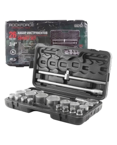 Купить Набор инструментов Rockforce 26 предметов, 3/4&quot; 1&quot; RF-68262-5 RF-68262-5(51641)  в E-mobi