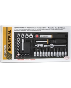 Купить Набор точного инструмента механика Proxxon 1/4&quot;, 36 поз. 23080  в E-mobi