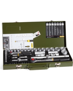 Купить Полный набор торцевых ключей Proxxon 1/2" + 1/4", 56 поз. 23040  в E-mobi
