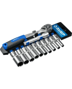 Купить Набор торцовых головок ЗУБР Профессионал ТБ-12У 12 предм 27650-H12 в E-mobi