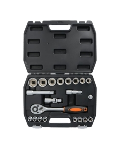 Купить Набор торцевых головок FASTER TOOLS 1/2&quot; CR-V 22 шт. 8827  в E-mobi