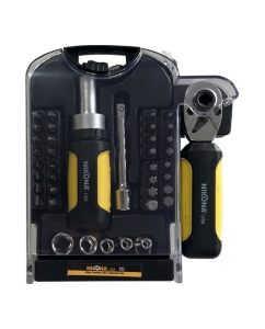 Купить Набор торцевых головок с трещоткой NIKONA  1/4