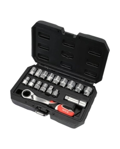 Купить Набор торцевых проходных головок YATO SPLINE 3/8&quot;1/2&quot; YT-38653  в E-mobi