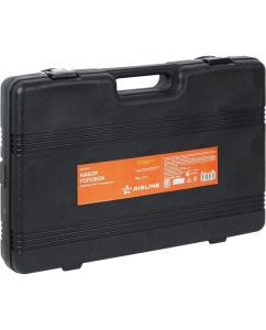 Купить Набор ударных головок AIRLINE 3/4&quot; 22-50 мм, дюймовые размеры 7/8&quot;-2&quot;, 26 предметов, пластиковый кейс ATAS402  в E-mobi