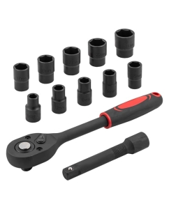 Купить Набор головок Forsage 12 предметов, 1/2" F-012-5K(59789)  в E-mobi