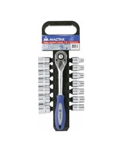 Купить Набор торцевых головок с трещоткой 1/2