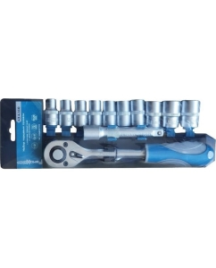 Купить Набор торцевых головок РемоКолор 1/2, CrV, 10 - 24 мм, 12 пр.,  43-4-110 в E-mobi