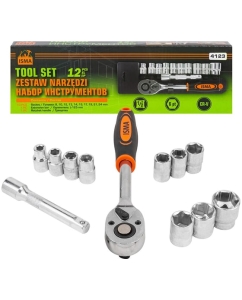 Купить Набор инструментов ISMA 12 предметов 1/2 (6гр.) ISMA-4123(61267) в E-mobi