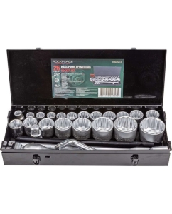 Купить Набор инструментов Rockforce 3/4 &quot;, 1&quot; 26 пр.(12/6гр.) в кейсе RF-68263-9(56227)  в E-mobi