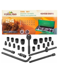 Купить Набор инструментов Forsland 24 предмета 1/2